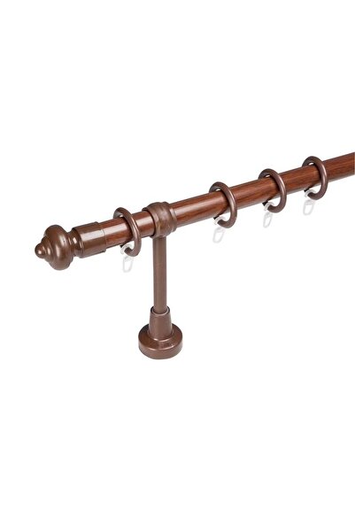 KLEIDECO galerie plastic 28 mm FILIGRANO, simpla, maro-nuc ,220 cm