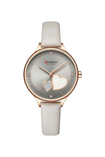 Curren Women's Quartz Analog Wrist Watch J-4781GY - 33 mm - White