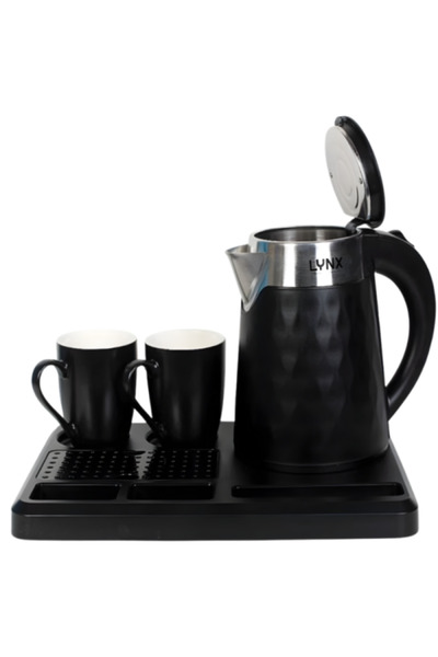 LINX VIP Hotel Kettle Set with Organizing Tray – Automatic Shut-off KT-2109
