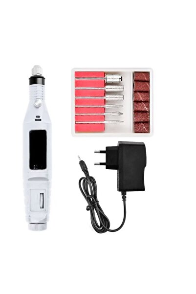 AT Performance ® Semi-Professional Nail File – 9W 3,000–20,000 RPM with 6 Hea...