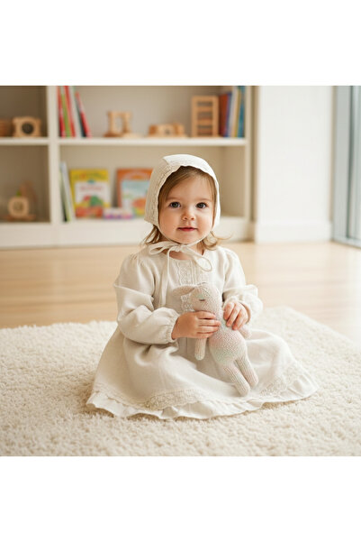 Bebbemini Lace Detailed Hat Dress