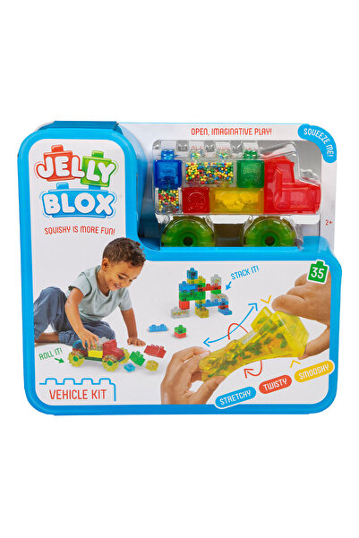 Jelly Blox Vehicle sensory building block set