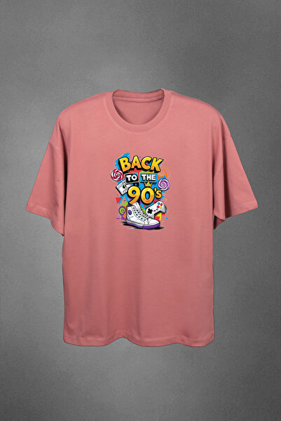 California ST Back to the 90's Printed Oversize T-Shirt 100% Cotton Unisex