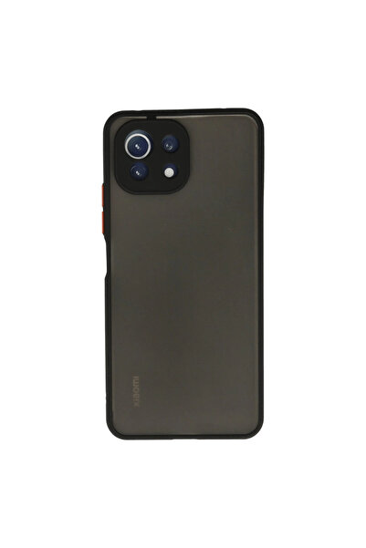 eco port غطاء حماية سيليكون مونتريال لهاتف Mi 11 Lite - أسود