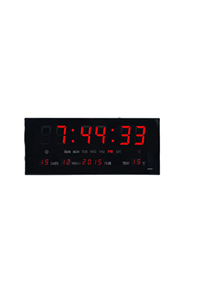 AT Performance Digital Clock, With, Red Light Temperature, Alarm, Calendar, T...