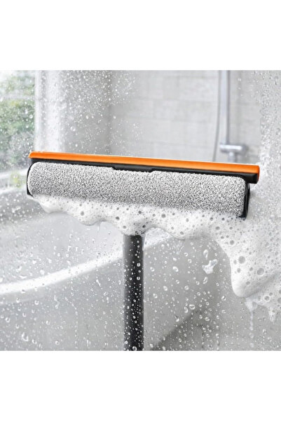 MericLine 360 Degree Rotating Double Head Squeegee Glass Cleaning Tool
