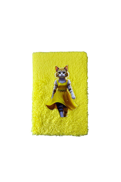 mercanpromosyon دفتر ملاحظات ميركان اللطيف على شكل قطة - دفتر ملاحظات مدرسي م...