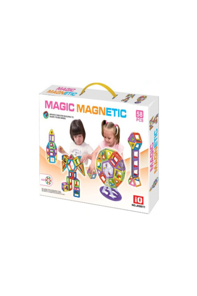 Generic Magic Magnetic Cube Set (58 Pieces)