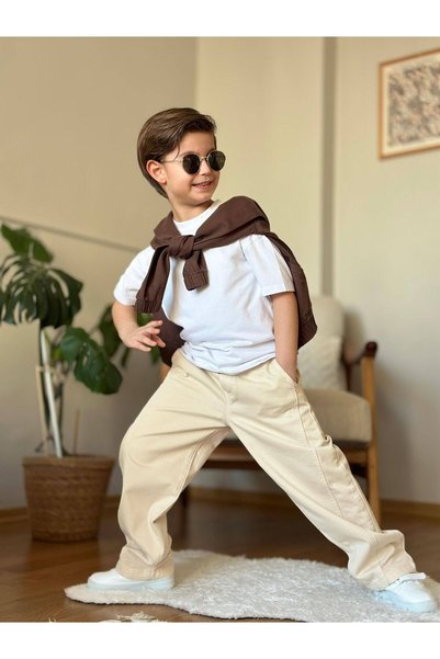 Esprix Kids Boy's Hooded Zippered Jacket and Pants Top and Bottom Set