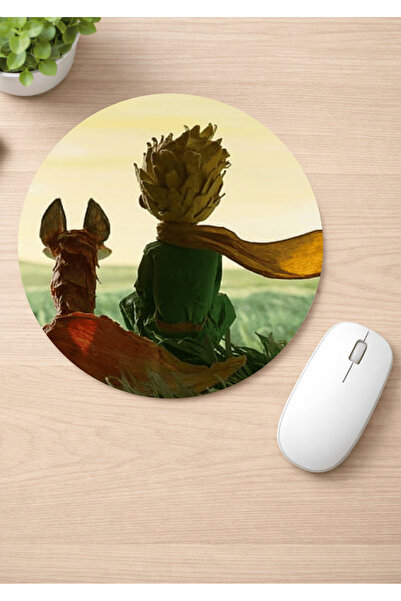 Eylül Design The Little Prince Printed Round Non-Slip Mousepad Ergonomic Mous...