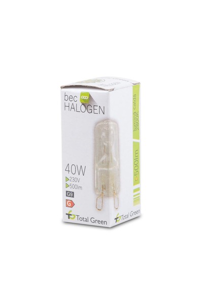 Total Green HALOGEN BULB G9, 40w