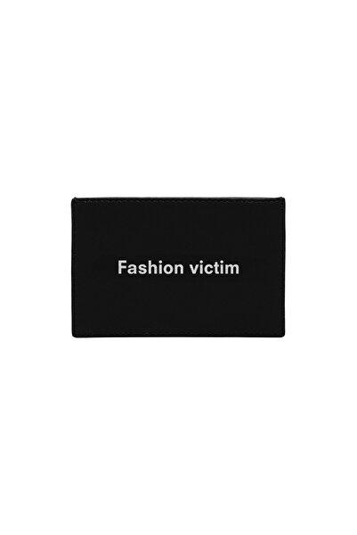 Desa Fashion Victim KeinxDesa Μαύρη Δερμάτινη Θήκη Καρτών