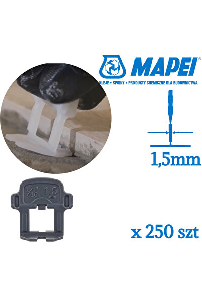 Other Cleme de nivelare pentru plăci MAPEI Mapelevel 1,5 mm 250 buc