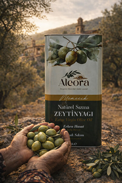 Zeytiva ALEORA Soğuk Sıkım Natürel Sızma Zeytinyağı 5 Lt
