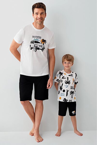 Rolypoly Father & Son Shorts Set, (Sold Separately), 100% Cotton, Short Sleev...