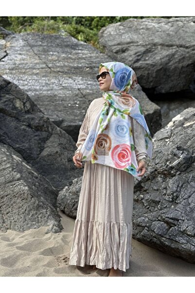 LA BOUTIQUE شال صيفي 70×190