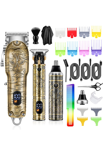 Roziapro Complete professional rechargeable hair trimmer and shaving tool set