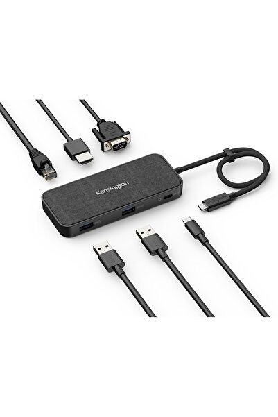 Genel Markalar SD1650P USB-C 100W 4K Taşınabilir Bağlantı İstasyonu – USB Çok...