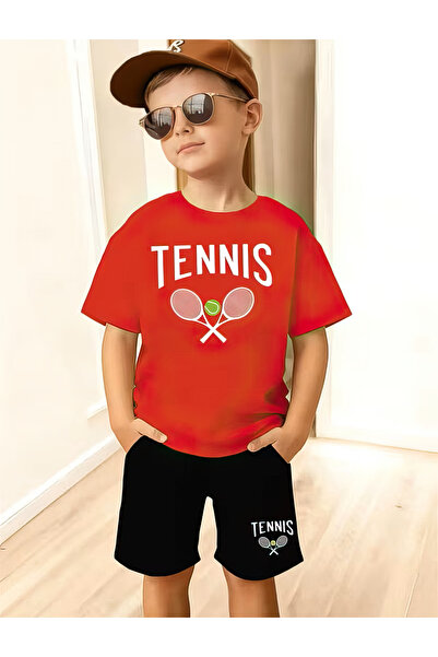 CACTUS COLLECTION SET TRICOU ȘI PANTALONI SCURTĂ IMPRIMAȚI TENIS