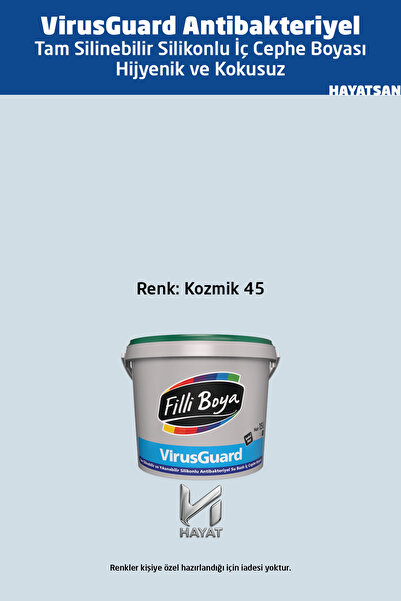 Filli Boya VirusGuard -Tam Silinebilir - Yıkanabilir Silikonlu İç Cephe Boyas...