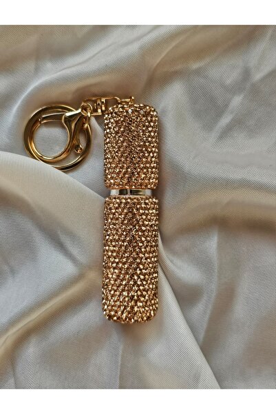 Handmade Doldurulabilir Işıltılı Mini Parfüm Şişesi, Anahtarlık ve Çanta Boy