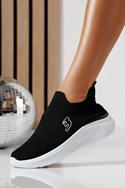 Zaira Women's black textile sneakers Alona #24459 - 39