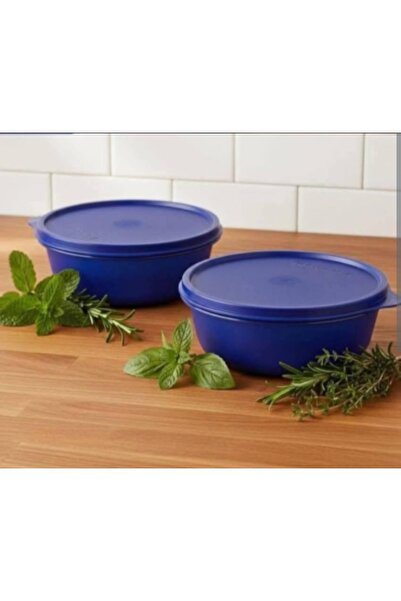 Tupperware 2 Pieces 630 ml Şekerpare.
