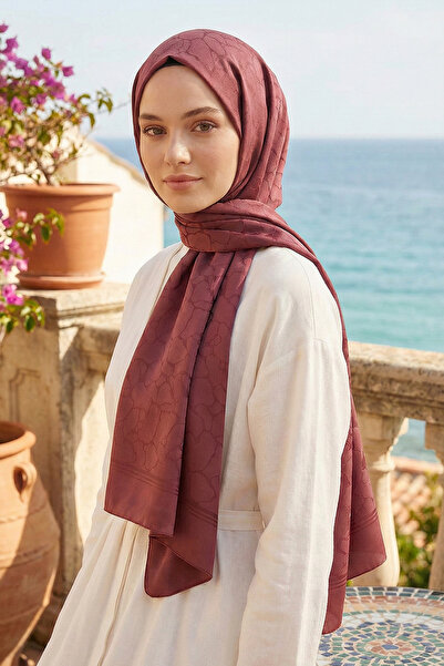 Armine Luxury Sapphire Shawl - Als1Sfr - 53 - Burgundy