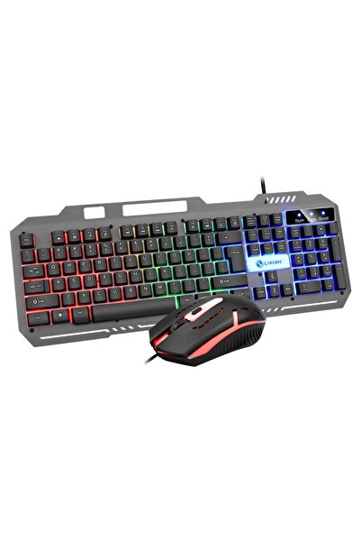 RGB gaming set, keyboard and mouse