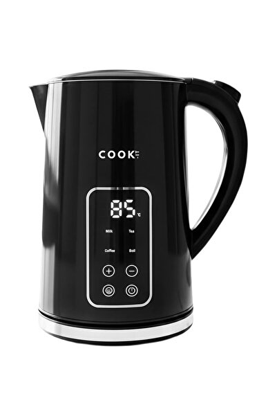 COOK-IT COOK-IT stainless steel digital kettle, 2000W, 1.7L, 40C - 100C, digi...