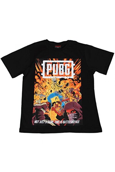 Atlantis PUBG Not Just A Game Tişört Siyah