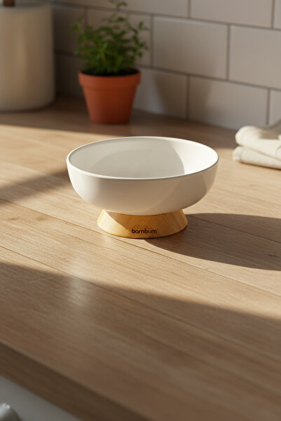 Bambum Pina Footed Presentation Bowl 7X14Cm