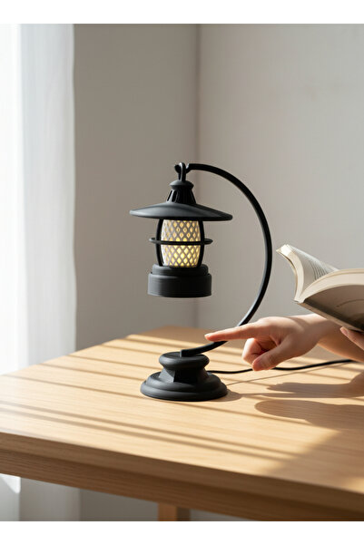 Puzimo Sokak Feneri Tasarımlı LED Dekoratifi | Nostaljik Askılı Fener Görünüm...