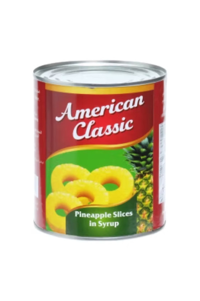 American Classic PINEAPPLE SLICES IN SYRUP 565GM