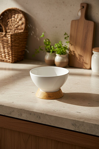 Bambum Pina Footed Presentation Bowl 8X12Cm