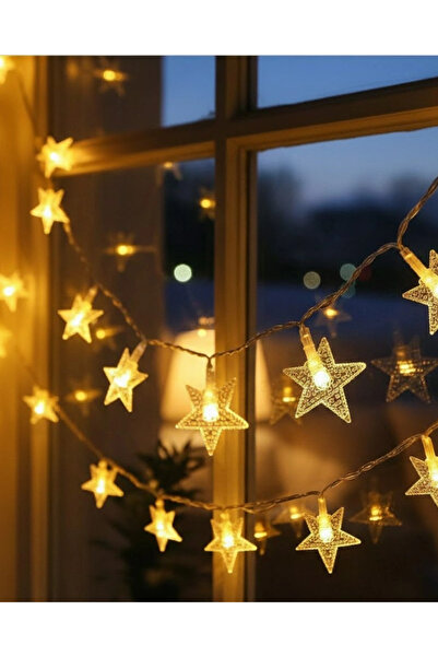 Epilons Daylight White Star Light Chain 5 Meters Energy Saving Decoration