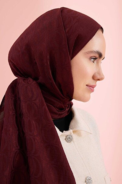 Imannoor Naia Shawl - Bambunoor - Burgundy