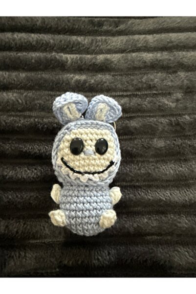 amigurumibaby سلسلة مفاتيح لابوبو أميجورومي