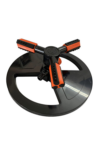 Strend Pro 3-arm rotary sprinkler S1001, black PVC