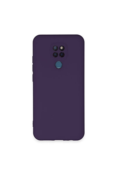 eco port حافظة جنرال موبايل جي إم 20 مع داخلية نانو مخملية من السيليكون - بنفسجي