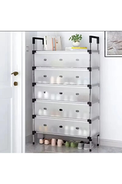 Vivendo Raft Pliabil Vivendo® pentru Pantofi, Design Modern, Stabil si Multif...