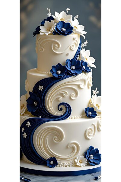 DecorMagic Polystyrene cake model 20,30,40/ H60 cm