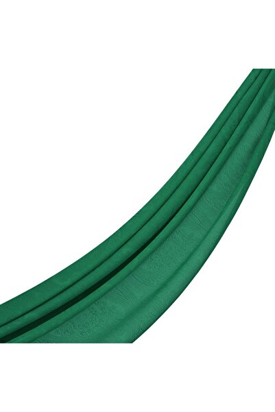 ipekevi Σάλι με Μονόγραμμα - Μοτίβο Ουρανού Τιβέτου - Σμαραγδί