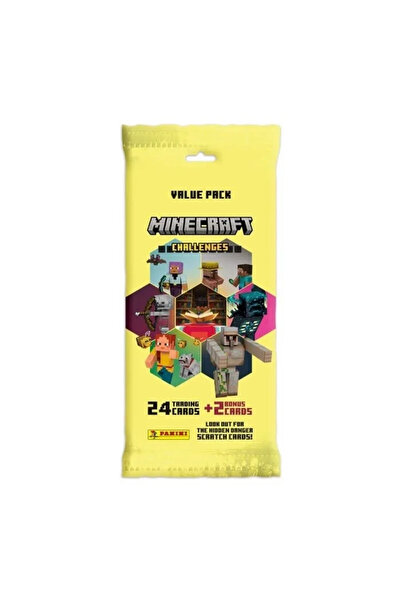 Panini Minecraft Challenges Value Pack – Booster 26 Cards