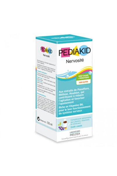 pediakid Sirop coacaze negre pentru nervozitatea la copii Nervosite, 125 ml,