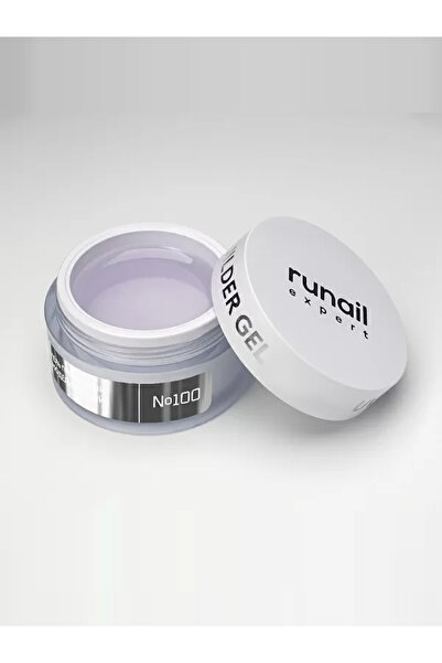 RUNAIL Expert 50 ml Builder Gel Protez Tırnak Jeli Expert 100 - Şeffaf