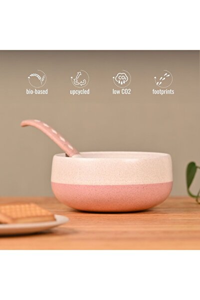 REuse Reusable Bowl+Spoon 250 ml | Made from coffee husks | 1 piece | Turkish...