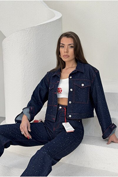 MEECY New Season Double Denim Set