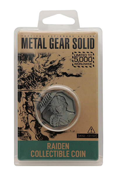 Fanattik Νόμισμα Metal Gear Solid 2 Raiden