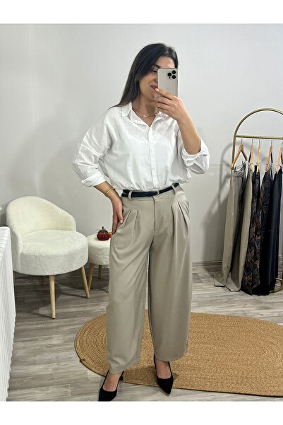 Dilara Güneş Butik PİLELİ HAVUÇ PANTOLON